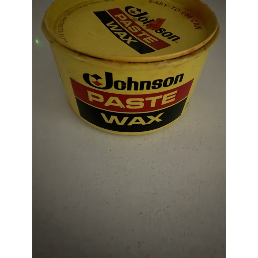 SC Johnson Paste Wax 16 oz. Metal Can Nearly Full